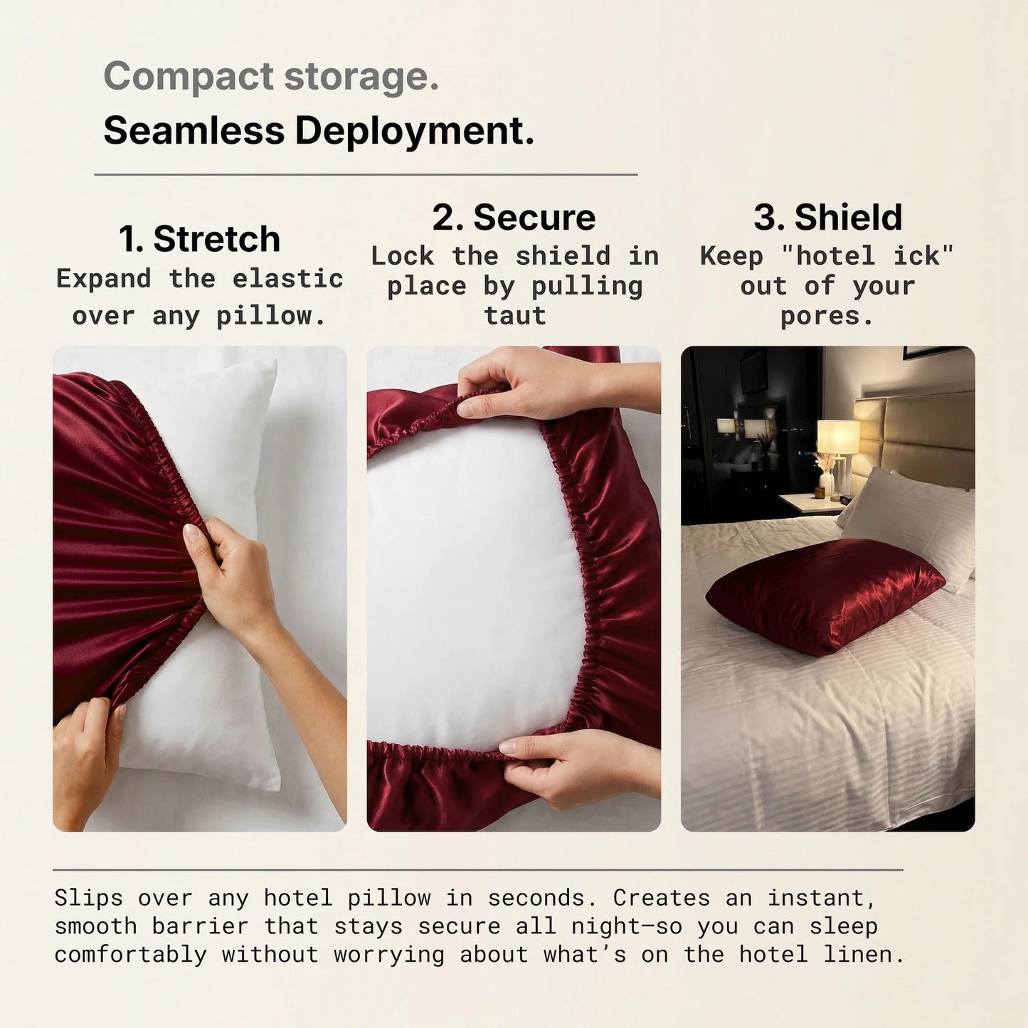 Occlushield™ Travel Pillowcase