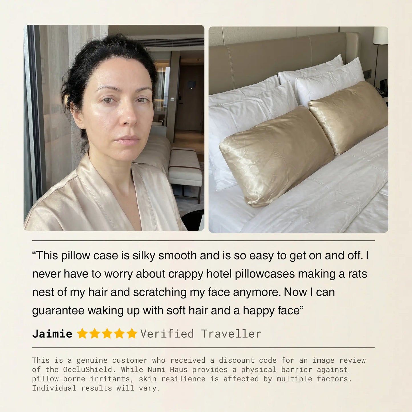 Occlushield™ Travel Pillowcase